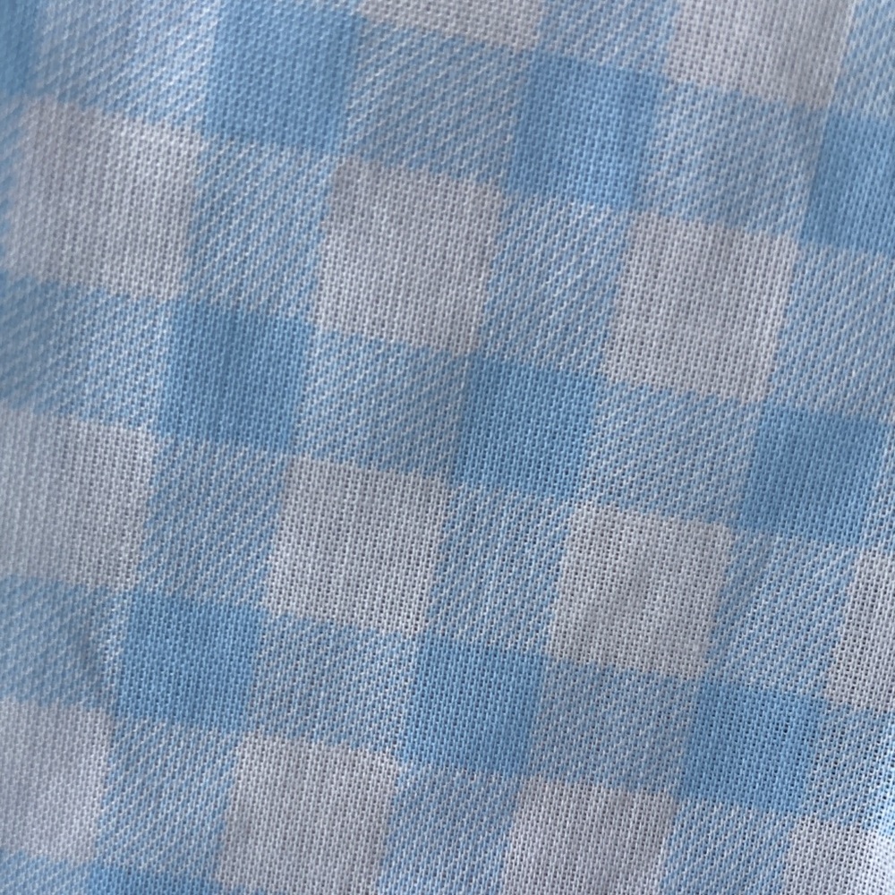 Jasmine Rose Petite gingham print nightgown cotton lightweight smock detail PS - Picture 15 of 17